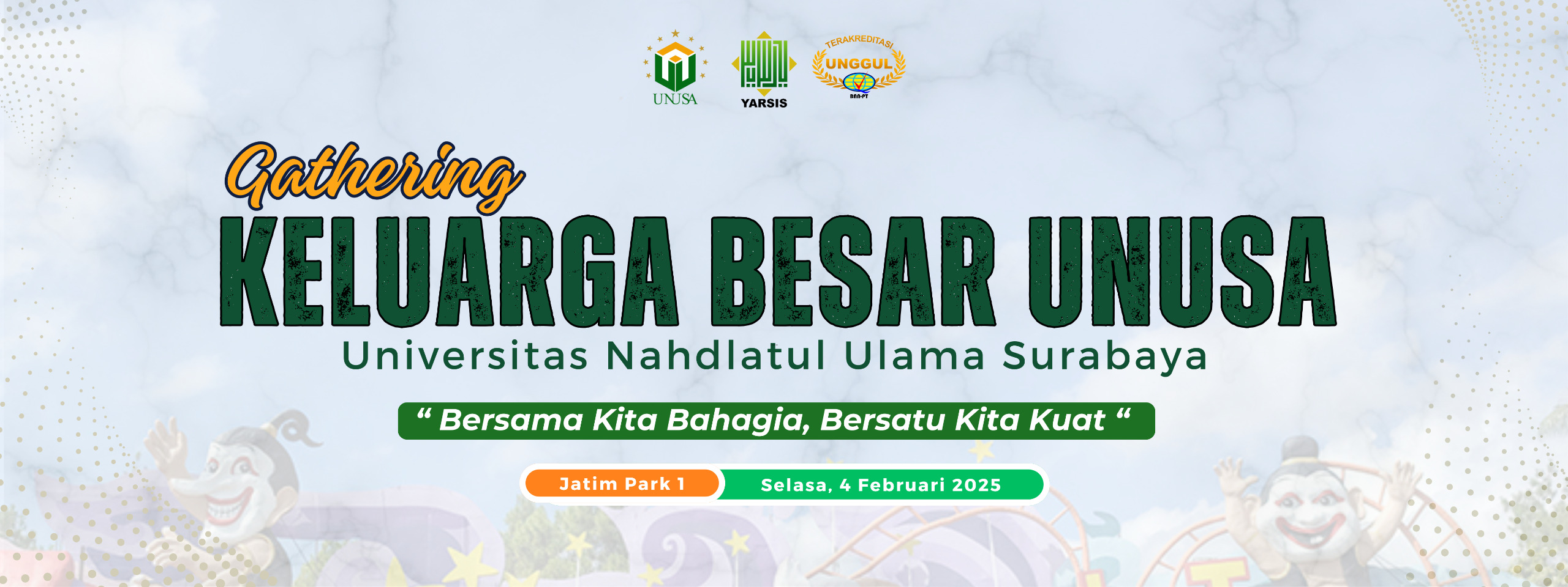 Gathering Keluarga Besar Universitas Nahdlatul Ulama Surabaya: 
